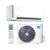 Midea Breezeless E oldalfali split klíma szett 7,1 kW (MCB-24-SP)